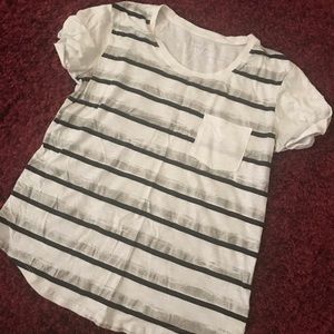 Black/White/Gray Shirt